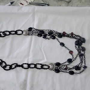 Gemstone necklace‎